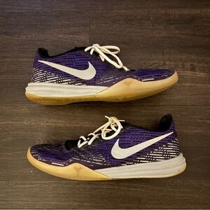Nike Kobe Bryant Mentality Purple Black Basketball Shoes Mens Sz 10